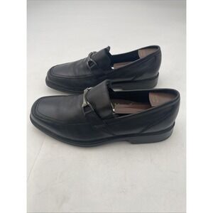 Bostonian FlexLites Men's Horsebit Loafers Dress Shoes Size 10.5 Leather Black